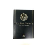 Le Saint Coran - (AR-FR-PH) Édition bilingue français-arabe, Couverture Noir, Phonétique souple - REVELATION REVELATION - Albouraq - broché - Livre