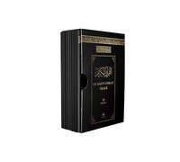 le Saint Coran Tracé 20*28 coffret noir - J'écris mon Coran (30 livrets)