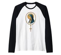 Le Saint Rosaire - Vierge Marie - Catholique Manche Raglan