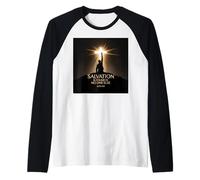 Le Salut ne se Trouve en Personne d'autre Croix chrétienne Manche Raglan