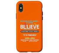Le Salut n'est Pas gagné Il est donné 1 Corinthiens 15 1-4 Coque pour iPhone X/XS