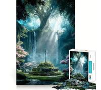 Le Sanctuaire de la Lame Déchue Puzzle de 1000 pièces pour Adolescents Jeu de logique Puissant Temps en Famille Bords Nets Surprise chaleureuse (38x52cm)