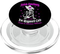 Le sanctuaire de Salem pour Chats capricieux, Animaux Sauvages et familiers est Le bienvenu PopSockets PopGrip pour MagSafe