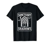 Le Sanctuaire des Ombres, Mystère Gothique et Graphique Dark Fantasy T-Shirt