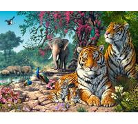 Le Sanctuaire Des Tigres - Puzzle 3000 Pièces