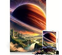 Le Sanctuaire sous Les Anneaux Puzzle de 1000 pièces pour Adolescents Jeu de logique Solide Temps en Famille Bords Transparents Surprise chaleureuse (38x26cm)