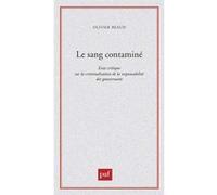 Le sang contaminé Olivier Beaud (Auteur)