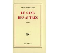 Le Sang des autres - - Simone de Beauvoir - Gallimard - Livre