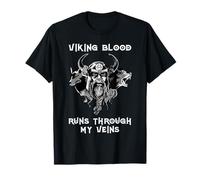Le sang des Vikings coule dans mes veines - Guerrier des dieux vikings T-Shirt