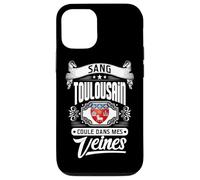 LE SANG TOULOUSAIN COULE DANS MES VEINES - FIERTÉ RÉGIONALE Coque pour iPhone 12/12 Pro