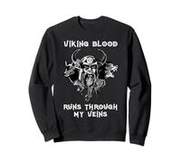 Le Sang Viking coule à Travers Mes veines - Guerrier des Dieux Vikings Sweatshirt