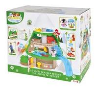 Klorofil - Le Sapin Gla Resort - Jouet Enfant - Station de Ski - Invente tes Histoires - Monde Miniature - Univers Klorofil - 1 Personnage et 9 Accessoires Inclus 700214