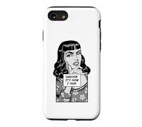 Le Sarcasme, C'est comme ça Que j'embrasse Une Fille Pop Art rétro Vintage Sarcastique Coque pour iPhone SE (2020) / 7/8