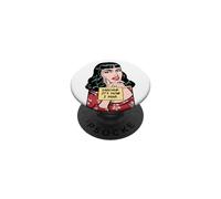 Le Sarcasme, C'est comme ça Que j'embrasse Une Fille Pop Art rétro Vintage Sarcastique PopSockets PopGrip Adhésif