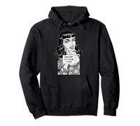 Le Sarcasme, C'est comme ça Que j'embrasse Une Fille Pop Art rétro Vintage Sarcastique Sweat à Capuche