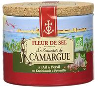 Le Saunier de Camargue Fleur de Sel Ail/Persil Boîte Ronde 125 g