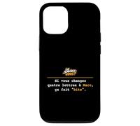 Le saviez-Vous Si Vous changez 4 Lettres à Marc ca Fait Bite Coque pour iPhone 12/12 Pro