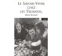Le Savoir-Vivre chez truands - Albert Simonin - Arlea - Poche - Essai