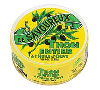 LE SAVOUREUX - Thon Albacore À L'Huile D'Olive Vierge Extra 160G - Lot De 4 - Offre Special