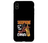 Le Saxophone dans Mon ADN Hobby Saxophoniste Amateur de Saxophones Coque pour iPhone XS Max