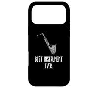 Le Saxophone est Le Meilleur Instrument jamais vu pour Les Musiciens de Saxophone Coque pour iPhone 17 Pro Max