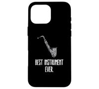 Le Saxophone est Le Meilleur Instrument jamais vu pour Les Musiciens de Saxophone Coque pour iPhone 16 Pro Max