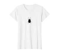 Le scarabée Goliath Africain T-Shirt Graphique avec Valeur, Femme, Blanc, L