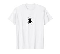 Le scarabée Goliath Africain T-Shirt Graphique avec Valeur, Homme, Blanc, M