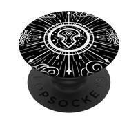 Le Sceau d'Azem pour Warriors of Light & Darkness Dark BG PopSockets PopGrip Adhésif