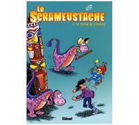 Gos – Le Scrameustache – Tome 4 : Le totem de l'espace – Bande dessinée jeunesse – Cartonné – Glénat