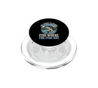 Le Secret de la pêche au Poisson où Les Poissons sont pêcheurs PopSockets PopGrip pour MagSafe