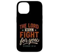 Le Seigneur combattra pour toi Exode 14 14 - Vintage Christian Coque pour iPhone 14