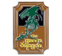 Le Seigneur des Anneaux Aimant Le Dragon Vert (émaillé) 7 cm
