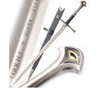 Le Seigneur des Anneaux Anduril + Fourreau Roi Aragorn Replique Decoration Cosplay