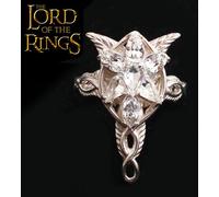 Le Seigneur des Anneaux Anneau Etoile du Soir Bijou Pendentif Bague Argent Massif NN1370 Repliksword