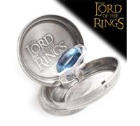 Le Seigneur des Anneaux Anneau Unique Acier Bleu Bijou Bague NN1297 Repliksword