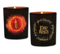 Le Seigneur des Anneaux Bougie Sauron The Lord of the Rings Noir/Rouge en cire/Verre dans un coffret cadeau