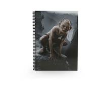 Le Seigneur Des Anneaux - Cahier Effet 3d Gollum