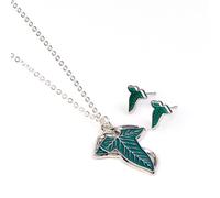 The Carat Shop The Lord Of The Rings Leaf Of Lorien Jewelry Set Argenté Enfants