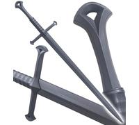 Le Seigneur des Anneaux Epee en Plastique Noir Anduril en Polypropylene pour Sabre Entrainement