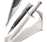 Le Seigneur des Anneaux Frodon - Epee Sting + Fourreau noir Dague Repliksword