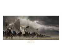 Le Seigneur des Anneaux impression Art Print Faramir's Charge 59 x 30 cm
