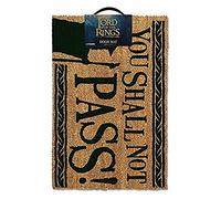 Le Seigneur des Anneaux Paillasson Multicolore 40 x 60 x 1,5 cm