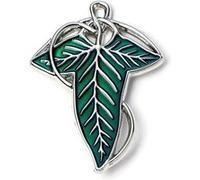 The Lord of The Rings Pin's La Feuille de Lorien - Bleu - LRPB0005, taille unique, Zinc