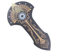 Le Seigneur des Anneaux Plaque Mural Pour Epee Anduril Presentoir Mural en Bois et Acier Décoration