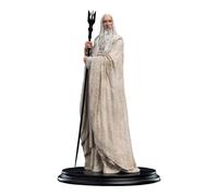 Le Seigneur des Anneaux Saroumane le Magicien Blanc Statue Premium hautement col