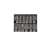 Le Seigneur Des Anneaux - Set De Pièces De Jeu D'échecs Le Retour Du Roi