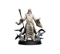 Weta Workshop Statue du Seigneur des Anneaux de Fandom PVC Saroumane La Blanche 26cm
