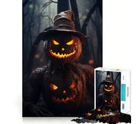 Le Seigneur des Citrouilles Puzzle 1000 Pièces pour Adolescents Jeu de Réflexion Moments de Paix Qualité supérieure 38x26cm