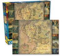 Le Seigneur Des les Anneaux Milieu Terre Carte 1000 Pièce Puzzle 710mm x 510mm